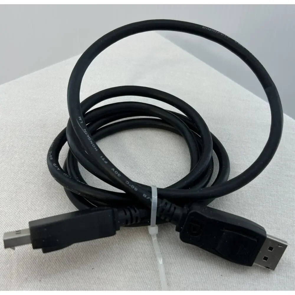 DisplayPort to DisplayPort Cable Male to Male 4K Video Cord Black